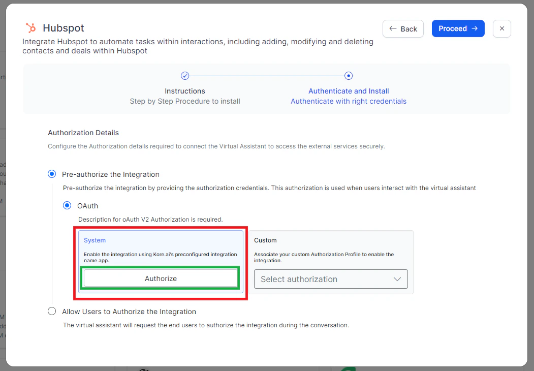 System Authorization