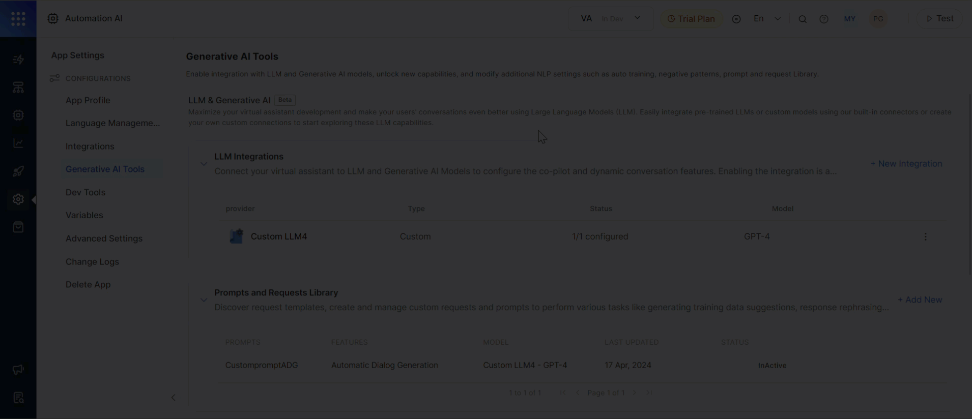 Import from Prompts and Requests Library