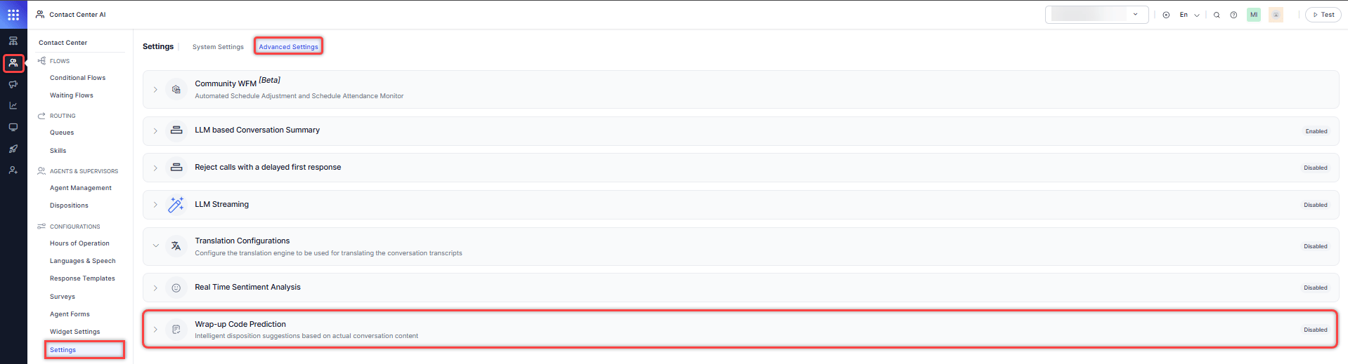 Wrap-up Code Prediction