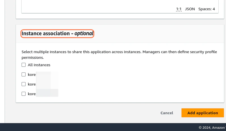 instance-association