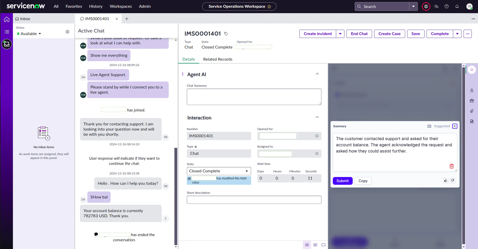 agent-ai-conversation-summary