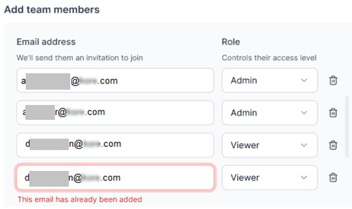 duplicate invitation