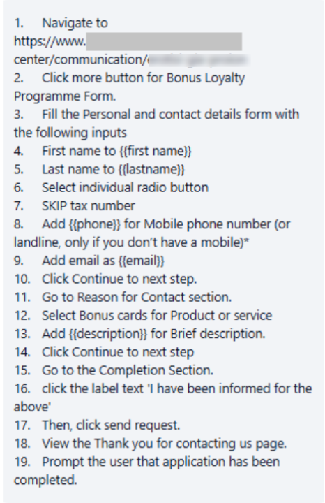 LLM Instructions