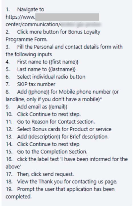 LLM Instructions