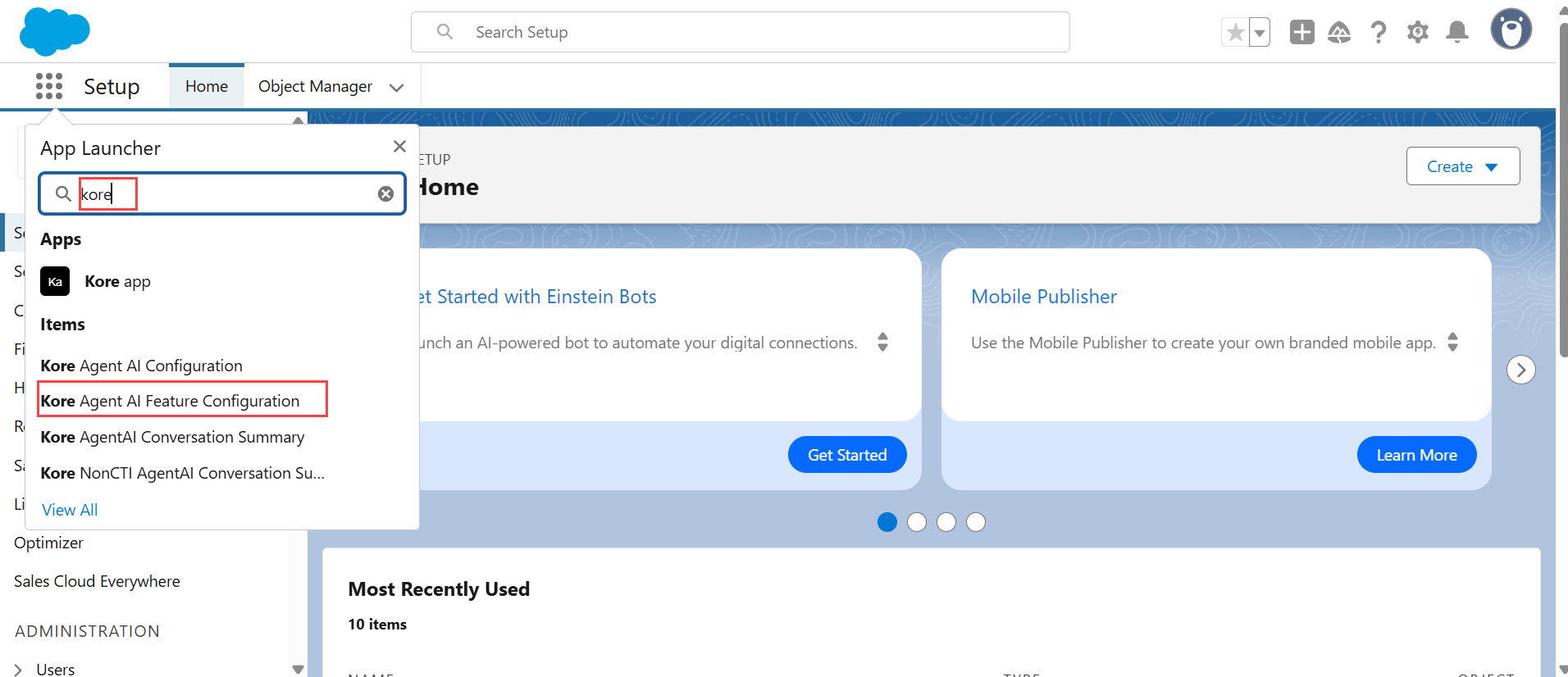 agentai-feature-configuration
