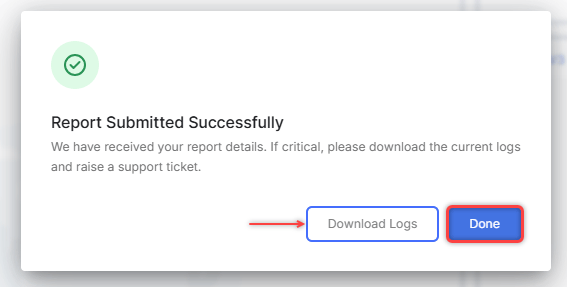 Confirmation Message