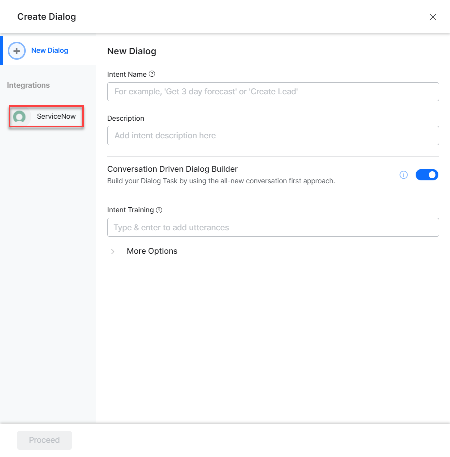 Integration - Servicenow