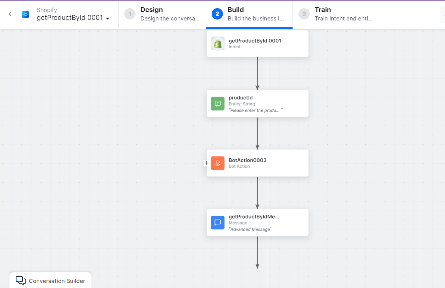 Get Product by ID dialog task is added