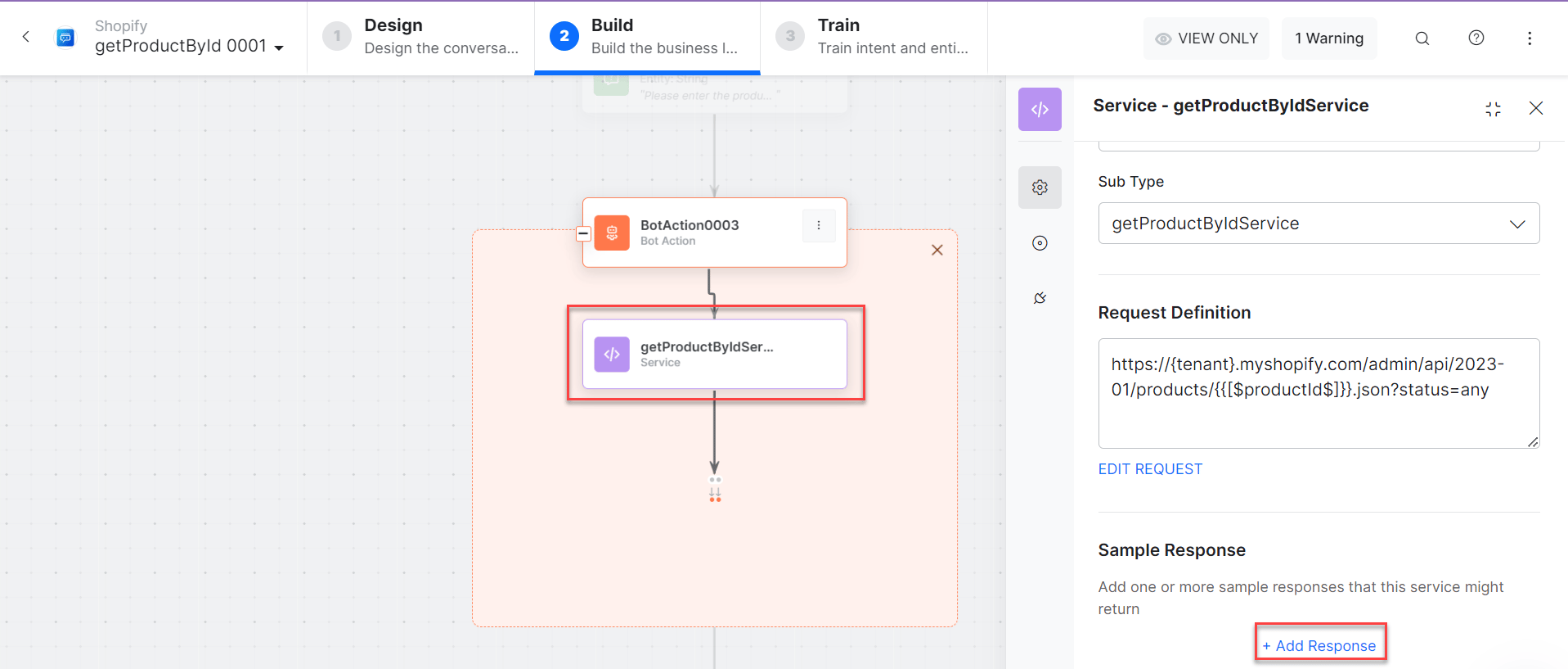 Get Product by ID - Add response