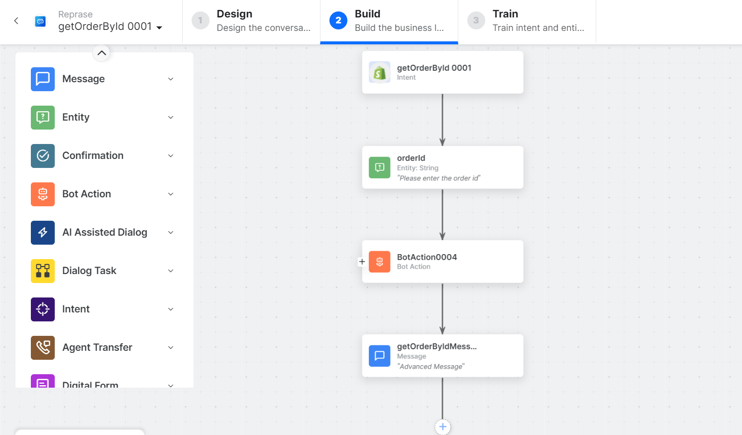 Get Order by ID dialog task is added