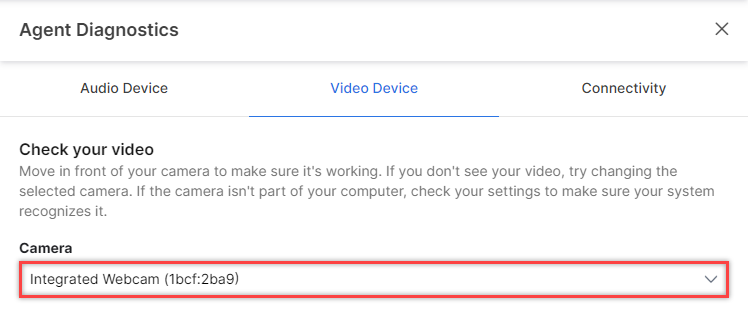 Camera Selection