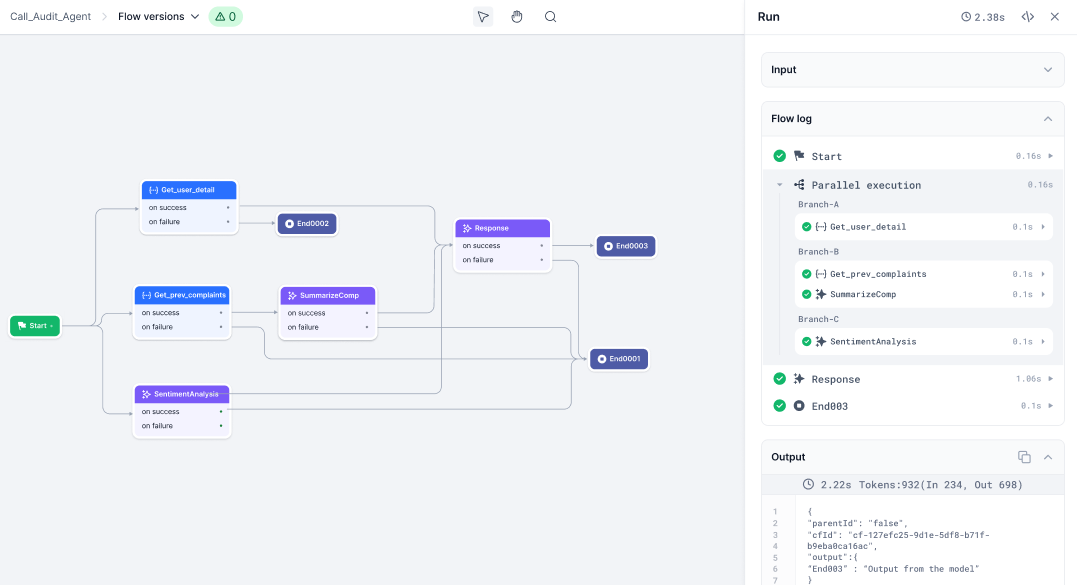Debug log — parallel execution