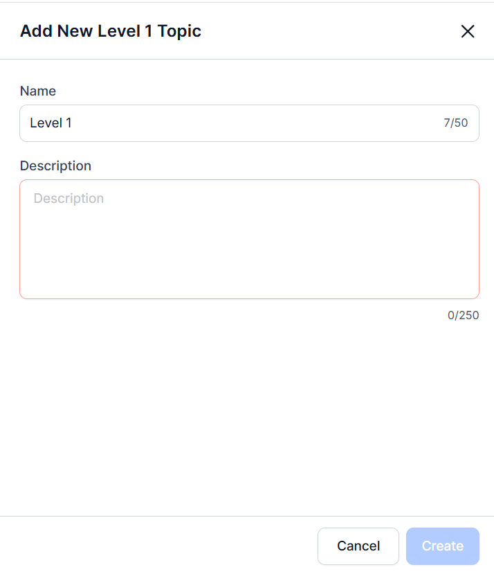 Add Level 1