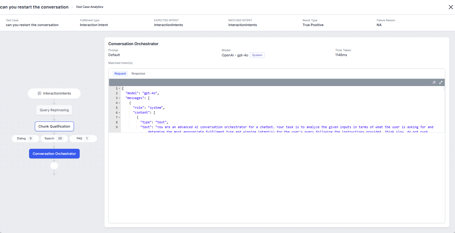 Batch Testing conversation orchestration