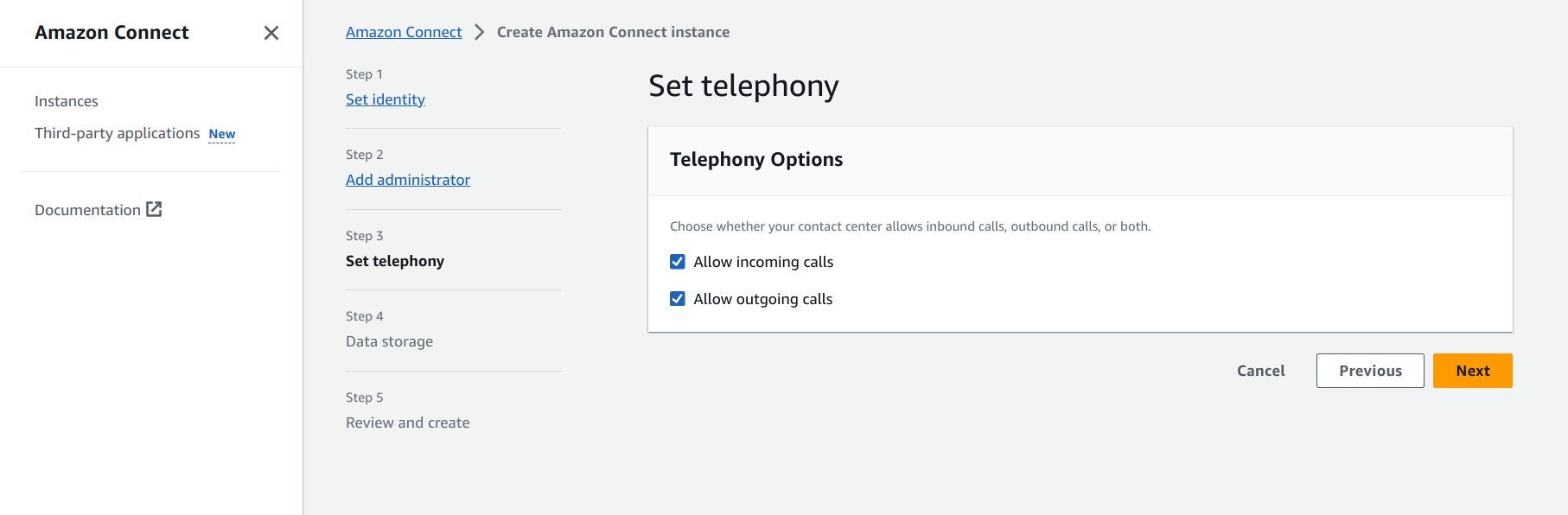 telephony-options