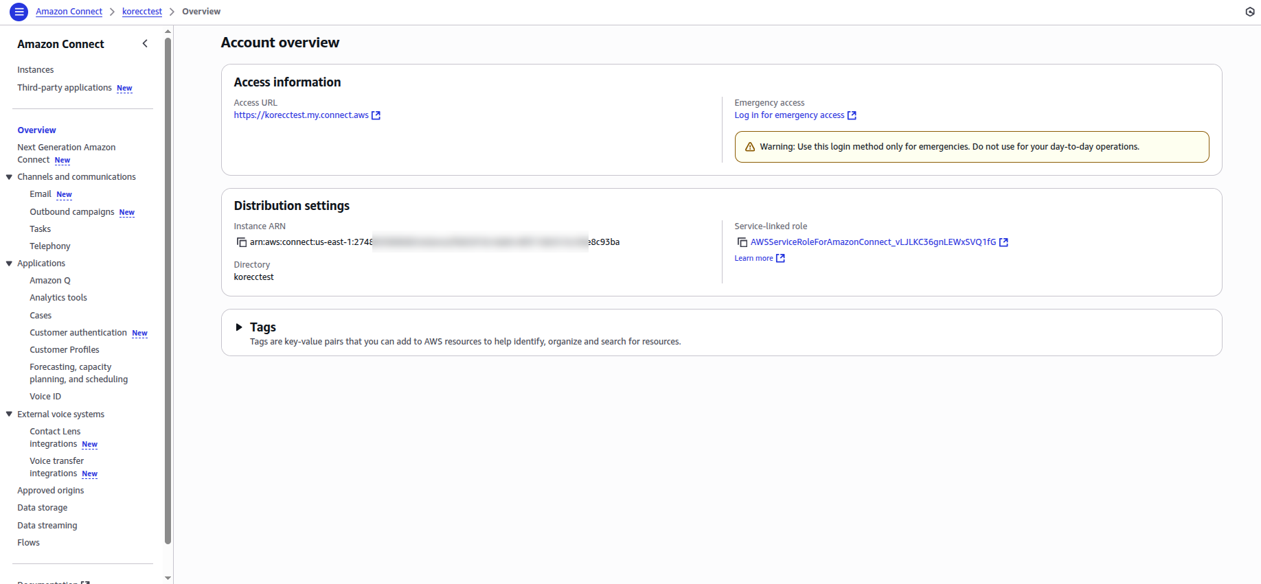 aws-connect-access-url