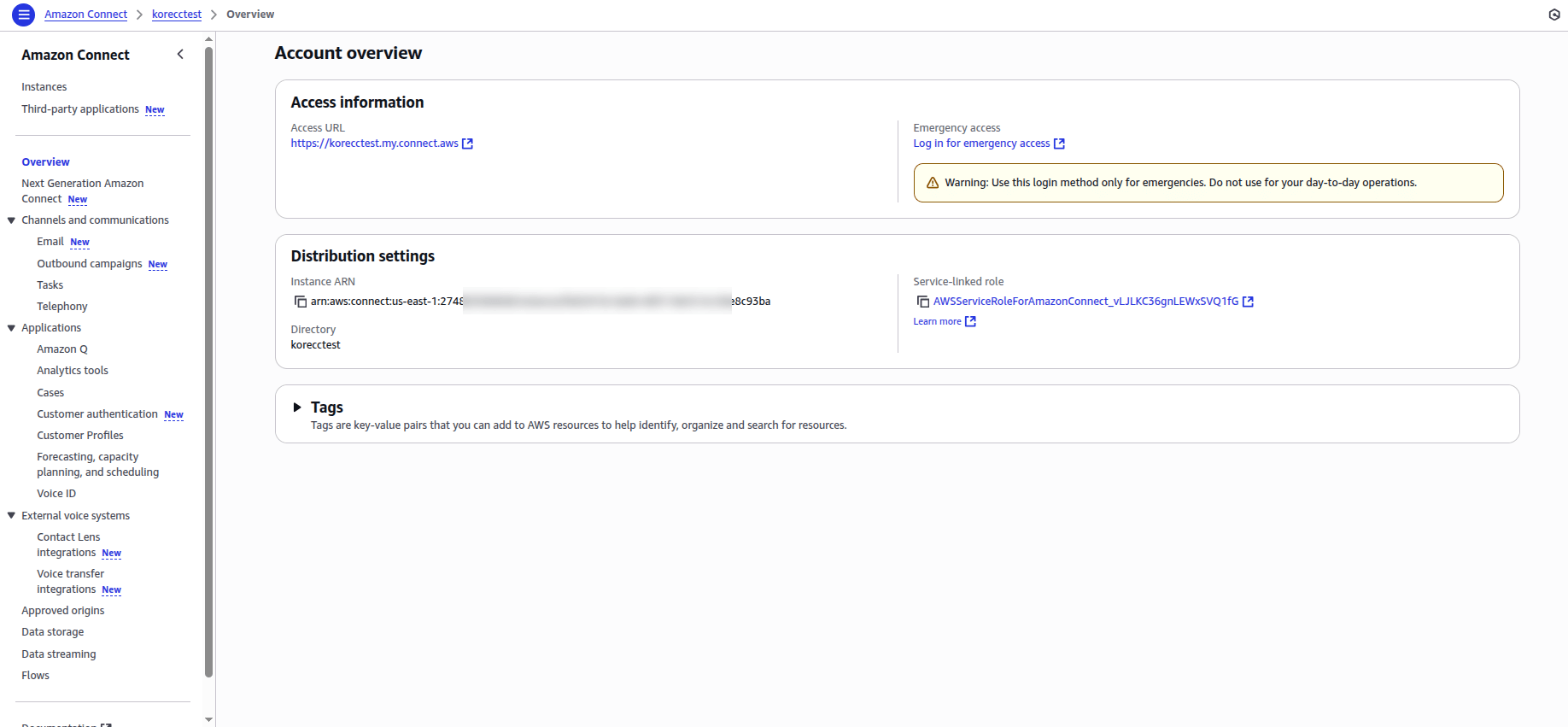 aws-connect-access-url
