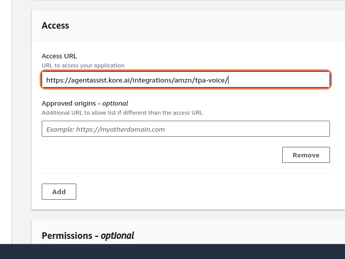access-url-field
