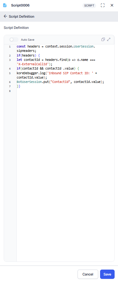 Script Node
