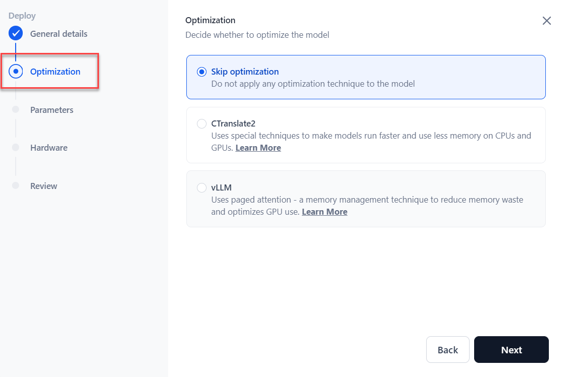 Optimization