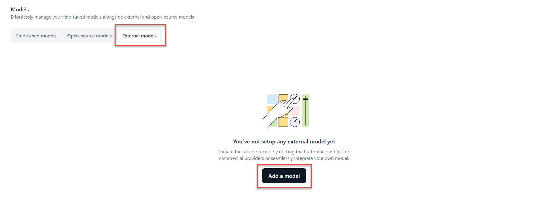 Navigating to External Models