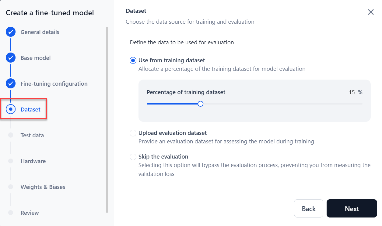 Dataset Section