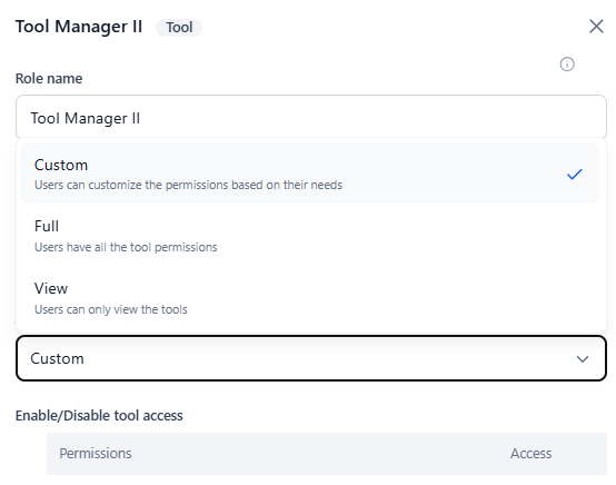 access options