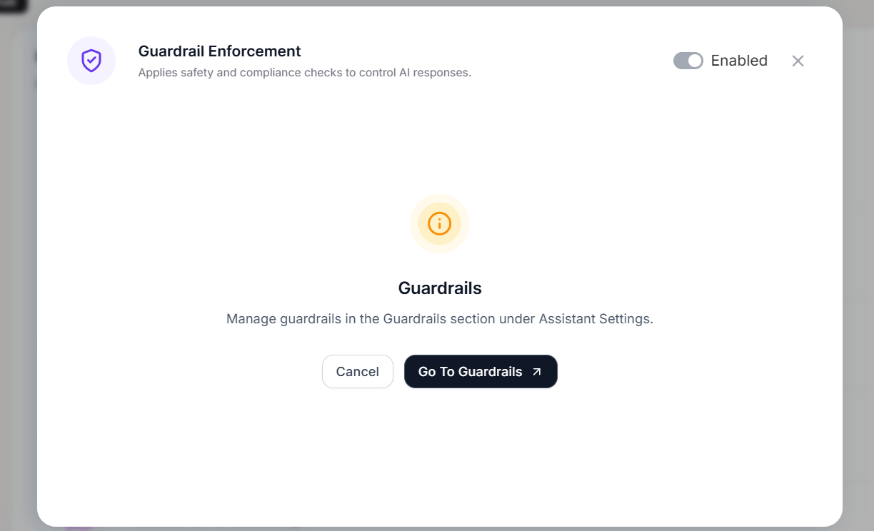 Guardrail Enforcement