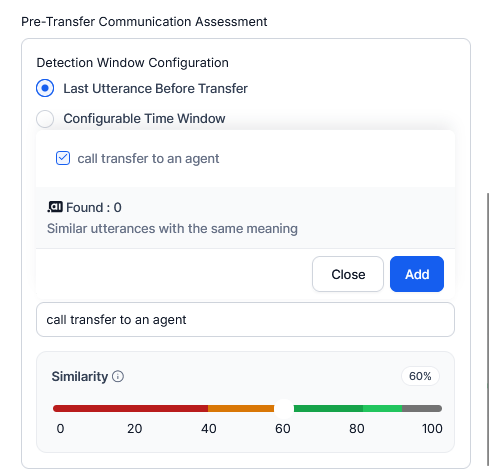 Sample Utterance Selection