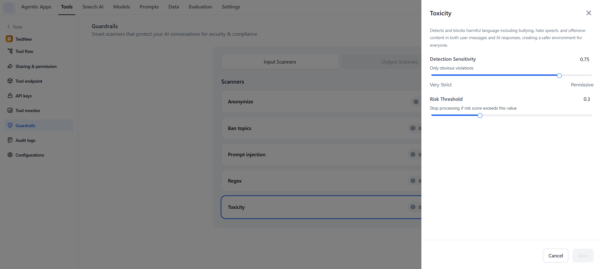 Configure Settings