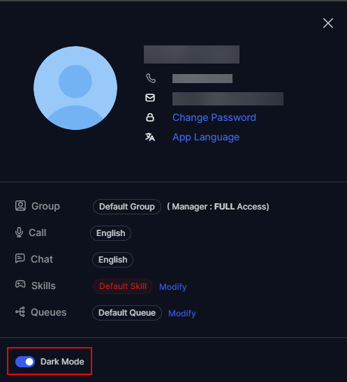 Dark Mode