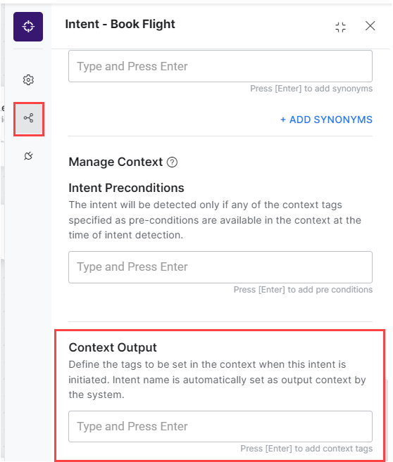 set dialog tasks