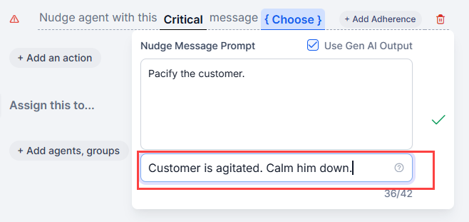 GenAI Nudge Fallback