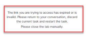 Inline Form Error