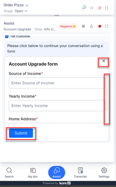 Submit Button