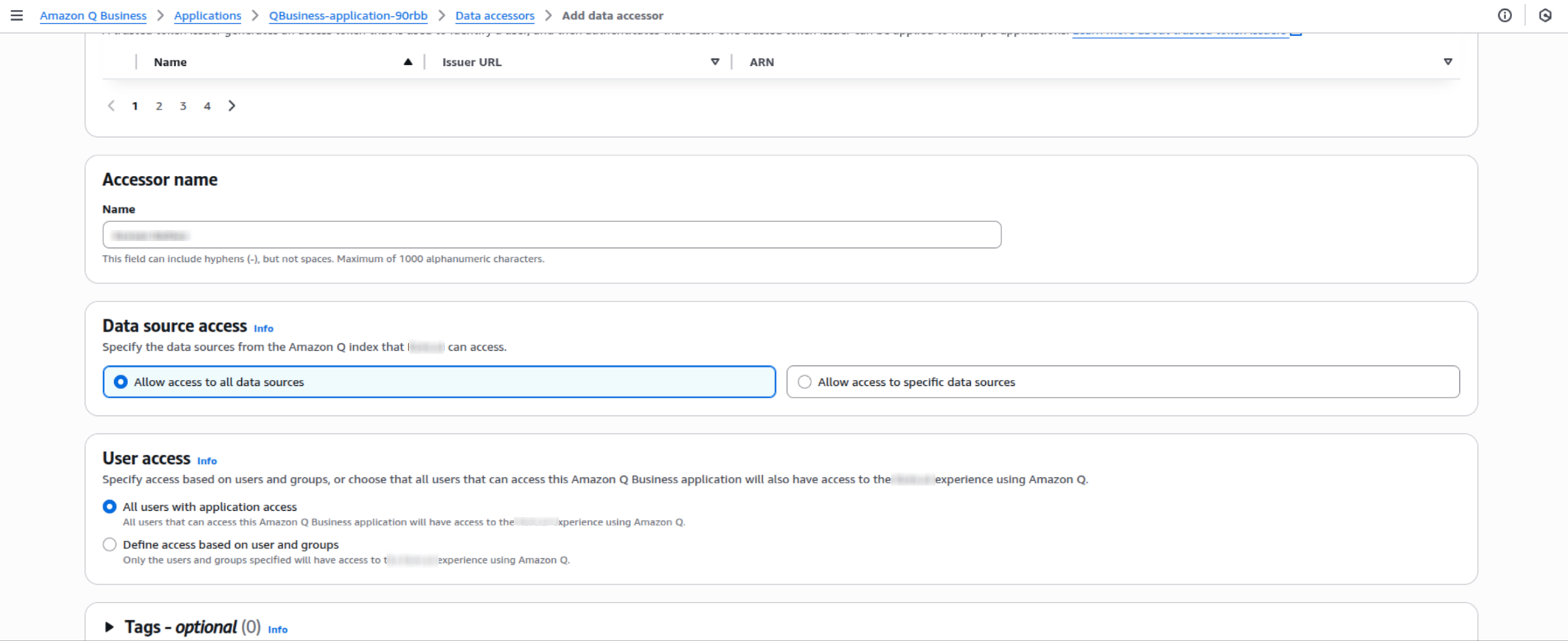 Data source access permissions