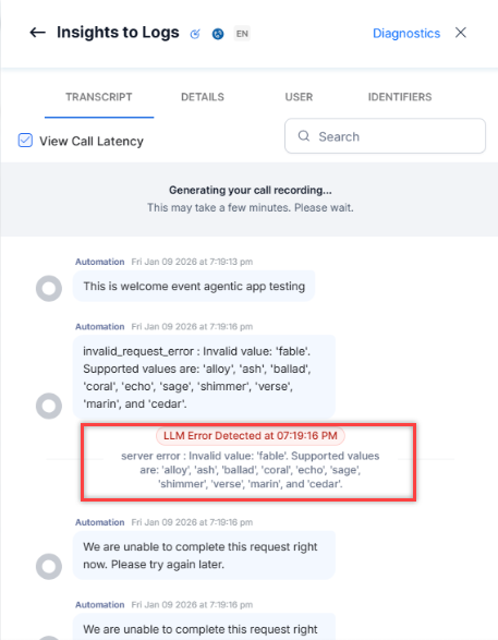 LLM Error