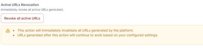 Security Settings - Context Persistence