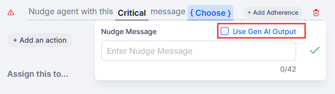 Nudge Message