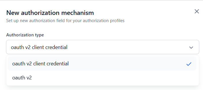 select oauth v2