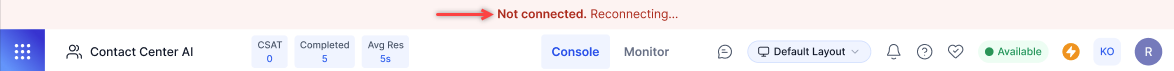 Connection Lost