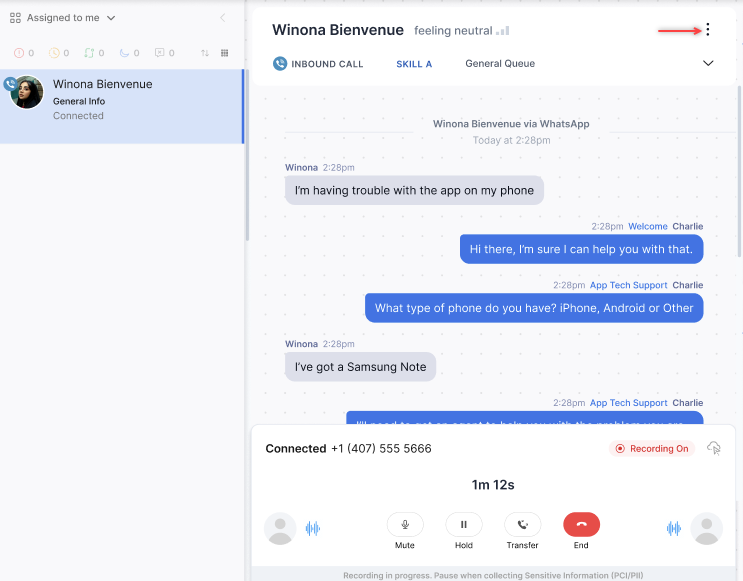 Request Supervisor Support