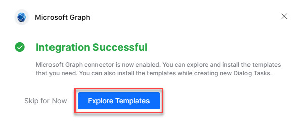 Explore templates