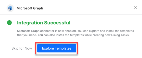 Explore templates