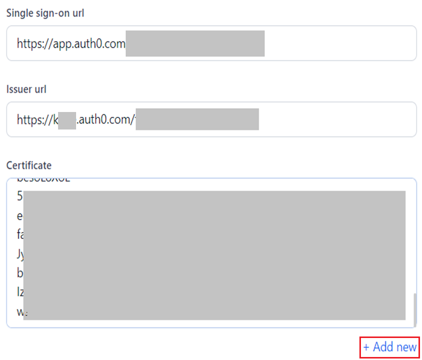 paste parameters for other provider