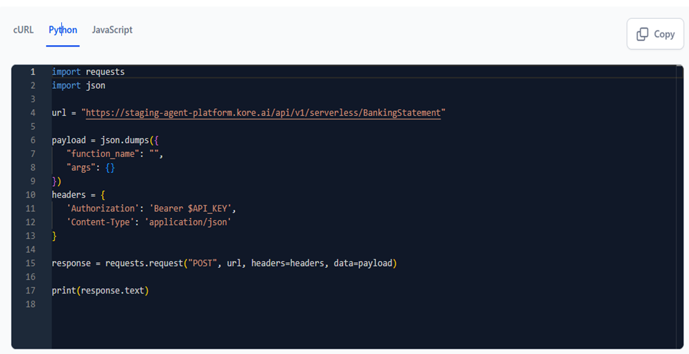 python code