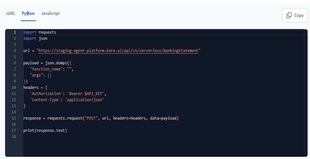 python code