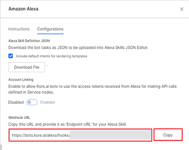 default region