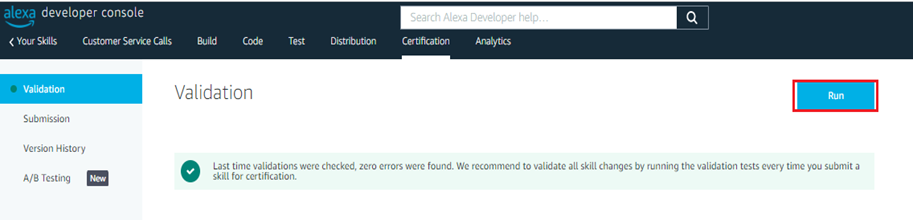validate skill