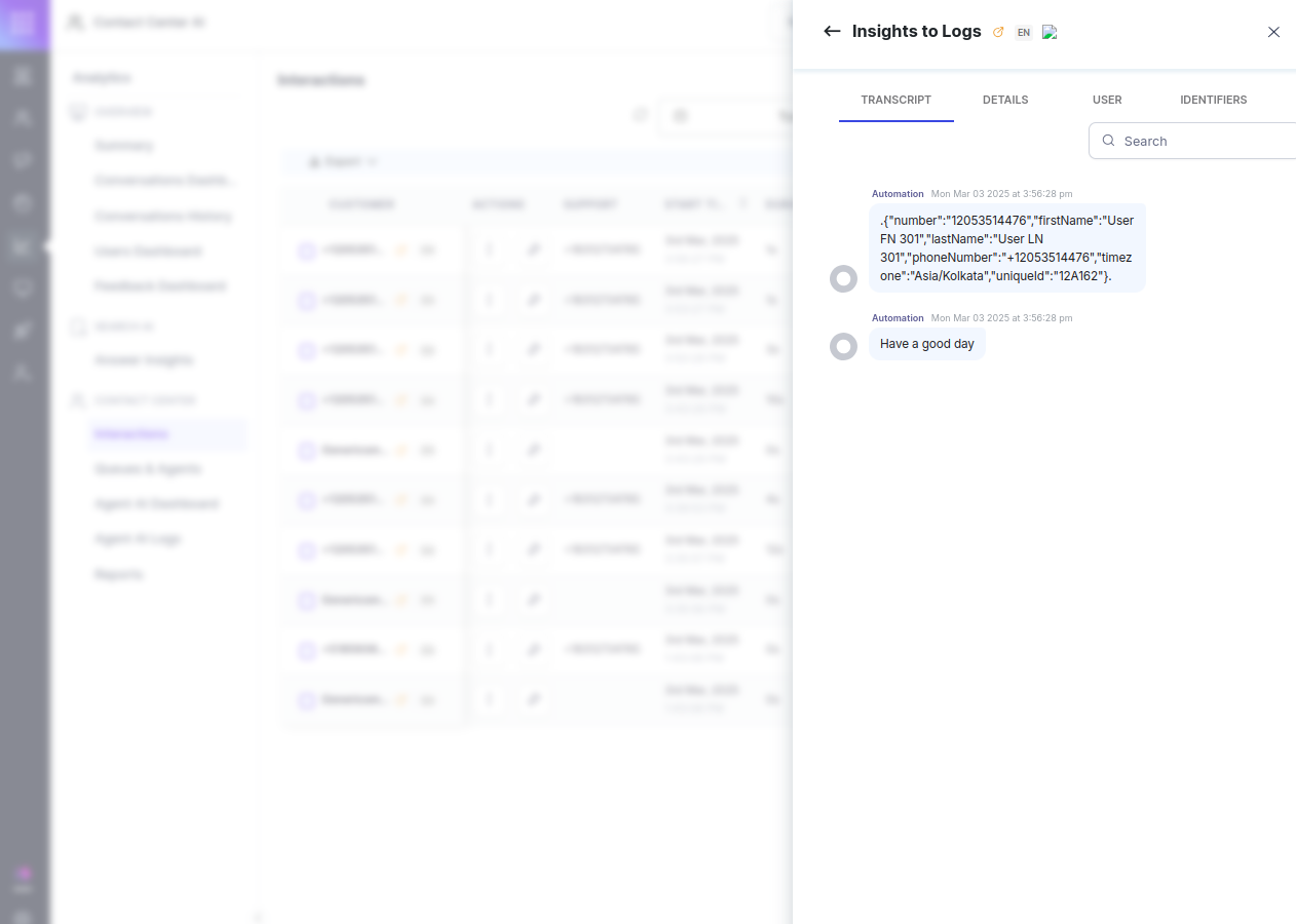 Insights to Logs